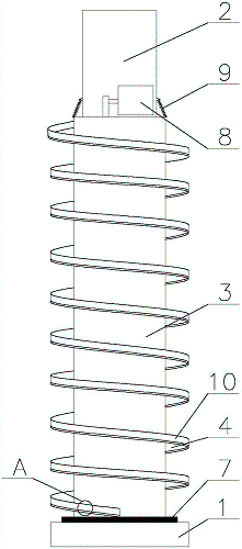 垂直振動(dòng)提升機(jī)外形結(jié)構(gòu)圖 垂直振動(dòng)提升機(jī)外形結(jié)構(gòu)圖